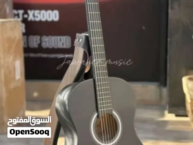 جيتار انجل اسود كلاسيك مع كابو هديه وشنتة وريشه جديد بالكرتونه كفاله رسميه