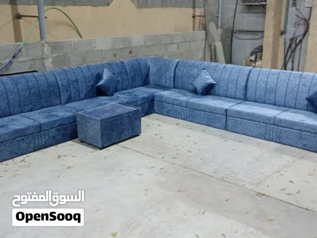 كنب جلوس تفصيل 7 متر ومتاح تفصيل لجميع المقاسات والالوان