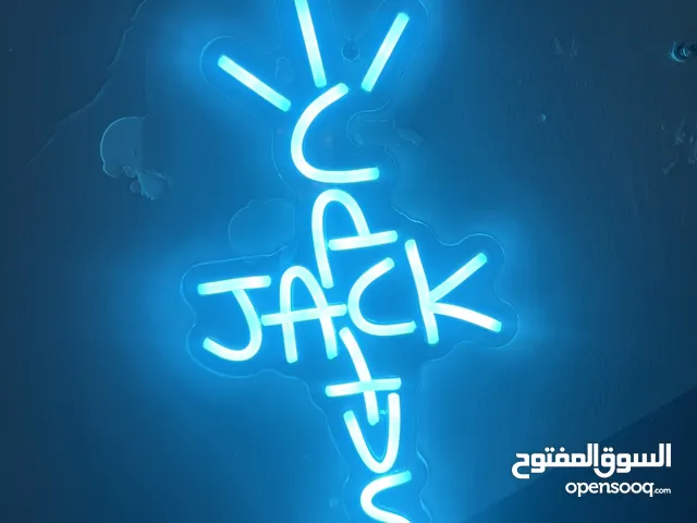 cactus jack ( neon blue ) LED