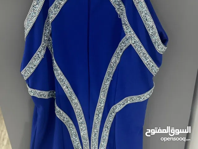 فستان ماكسي ازرق مقاس s