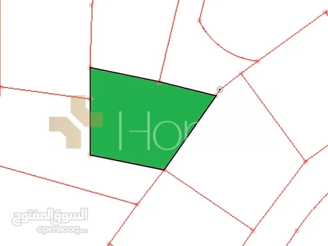 ارض سكنية للبيع في دابوق بمساحة 856م