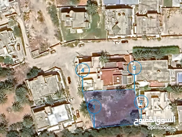 قطعة أرض سكنية في السبعة " خلف الحسابات العسكرية " من قرب مسجد صهيب