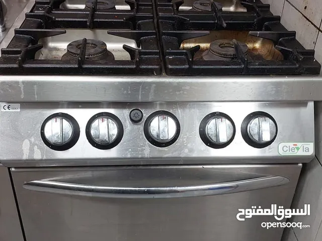 � للبيع اجاق غاز صناعي 4 شعلة – Cleva إيطالي – موديل PK9080CFGB