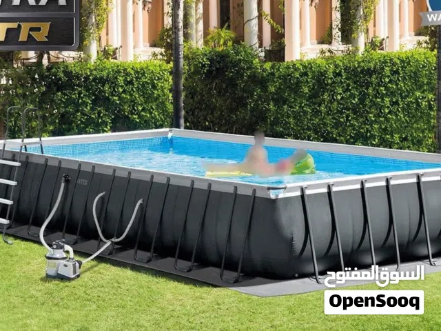 بركة سباحة انتكس مقاس 9.75 م * 4.88 م* 1.32 م