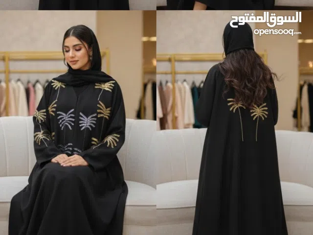 Elegant Black Embroidered Abaya – Premium Occasion Wear