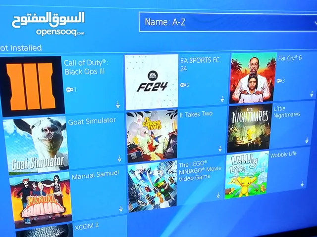 حساب بلايستيشن 4 عليه عدة العاب