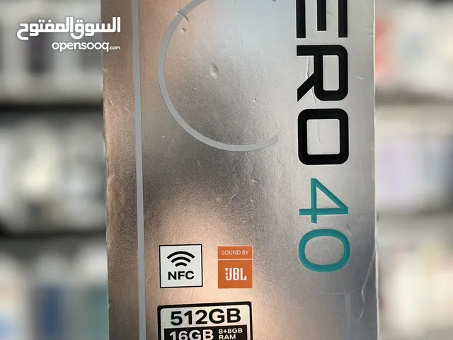 جهاز اننفنيكس ZERO 40 بأفضل سعر في المملكة جديد كفالة الوكيل الرسمي سنة كاملة