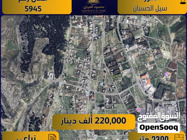 Farm Land for Sale in Amman Naour