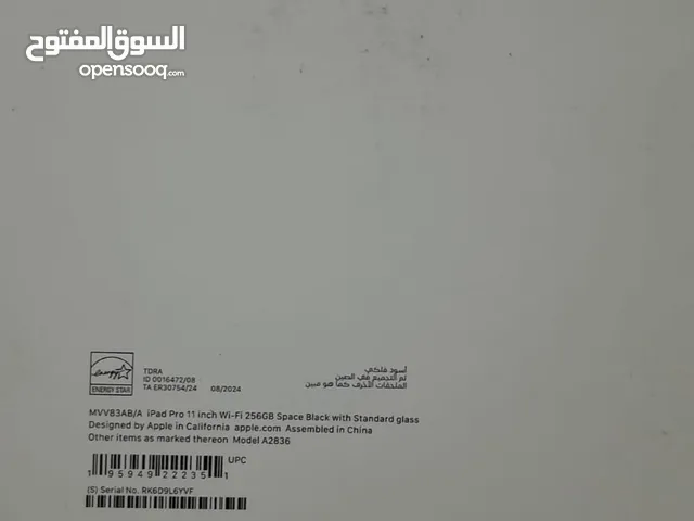 ايباد 11انش 256g M4.