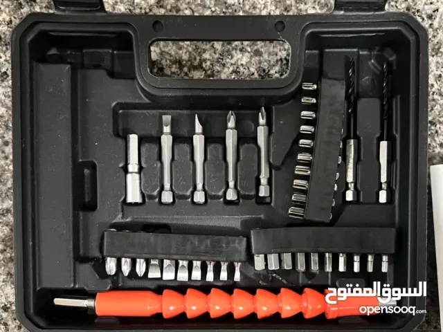 دريل شحن نظام مسدس بطارية داخلية مع 45 قطعة احتياطية