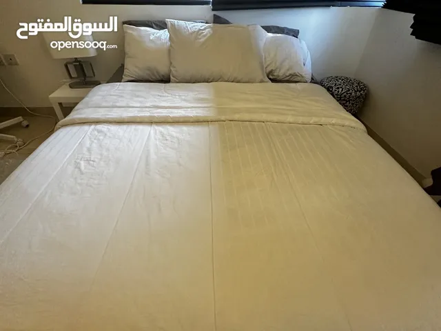 Bed box with mattress , pillows and planket