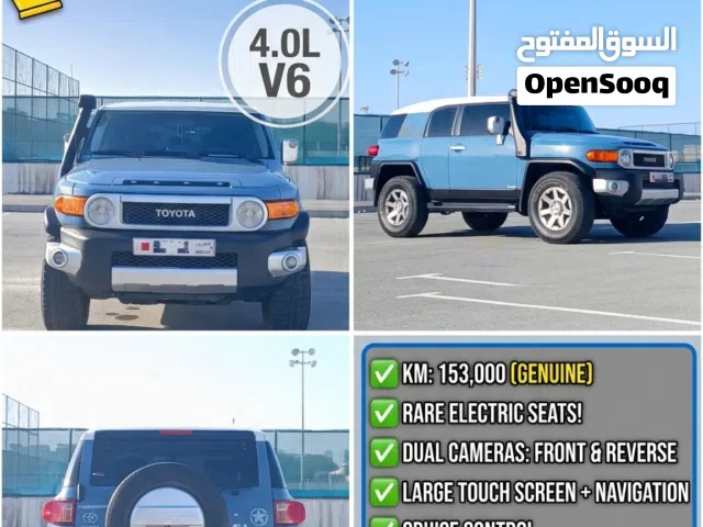 URGENT SALE: 2015 FJ CRUISER IN SHOWROOM CONDITION – INSURED & PASSED UNTIL 2027!