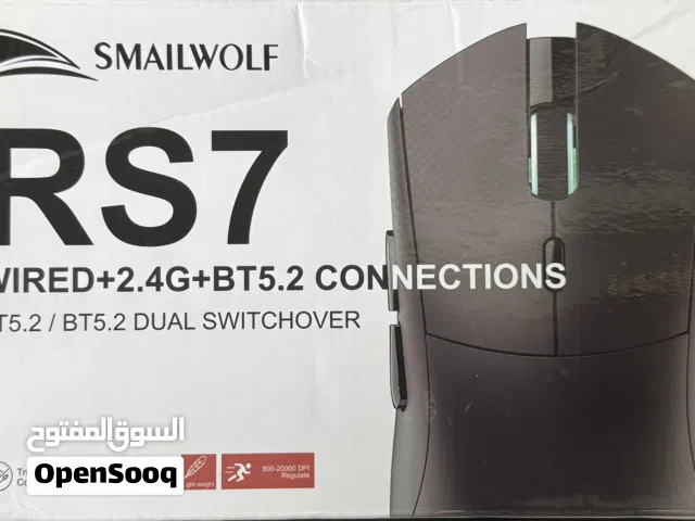 ماوس گيمنگ SMAILWOLF RS7 (ثلاثي الأوضاع)