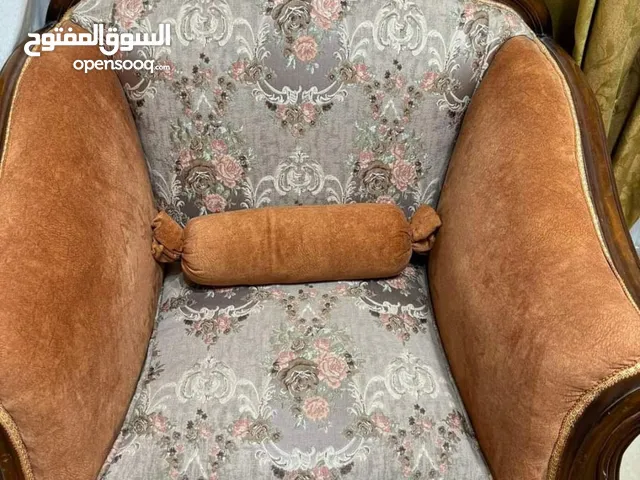 غرفة انتريه كلاسيك خشب زان احمر