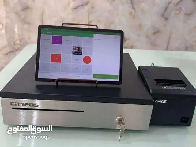 تابلت كاشير مع برنامج معتمد مدى الحياه لجميع أنشطة التجارية شامل تركيب وضمان سنتين