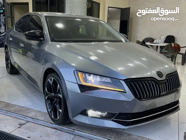 سعر حرررقŠkoda SuperB 2019 ديزل Full ترخيص وتأمين سنة فحص نخب