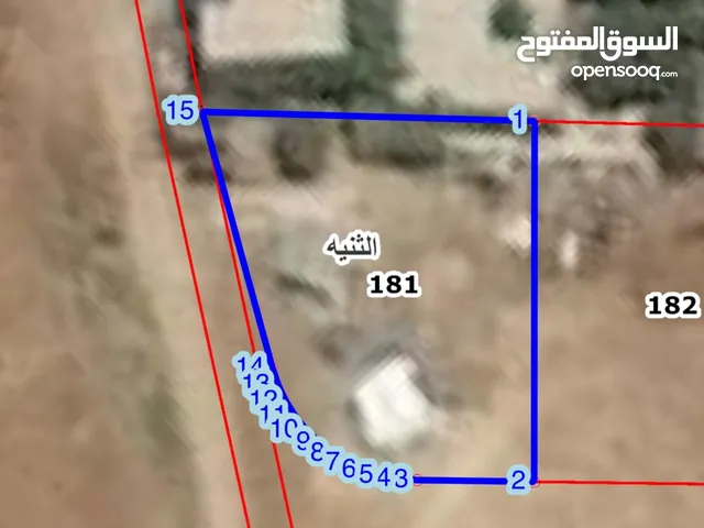قطعة ارض شبة مربعة بجانب تطوير حضري المنشية و بجانب اسكان مهندسي البوتاس
