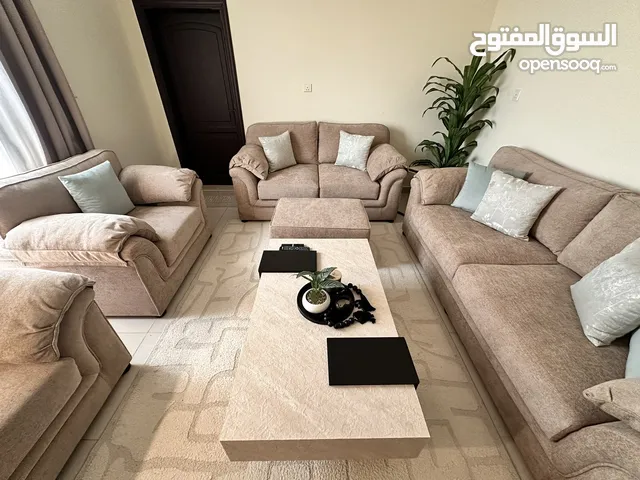 طقم كنب جديد أمريكي 7 أشخاص