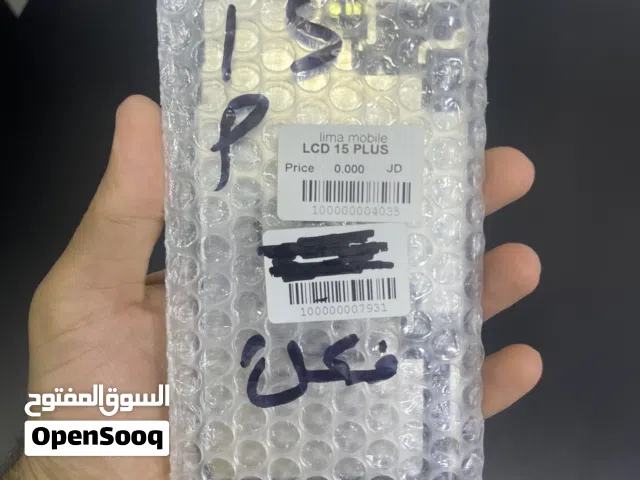 شاشة ايفون اصلي 15 plus اصلي شركة مكفوله 100%