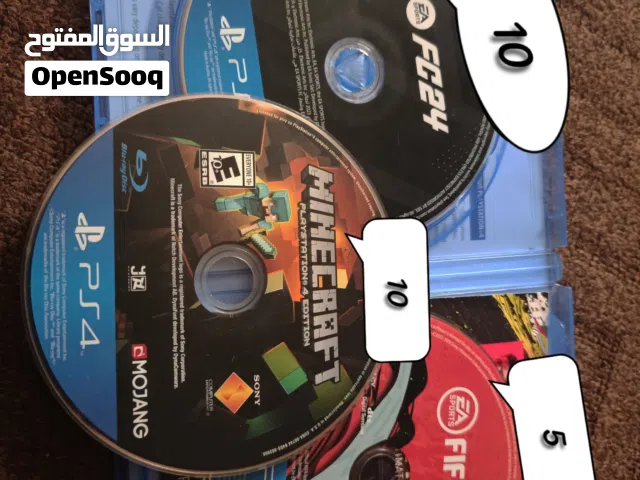 سيديات بلايستيشن 4  ( اقرأ الوصف)