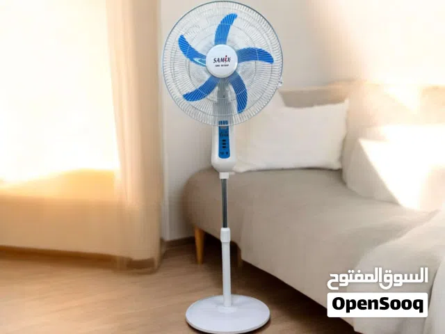 مروحة شحن عمودية 18 انش من سامكس - الحل الأمثل لصيف بلا انقطاع وتعمل ك شاحن واضائة للحالات الطارئة
