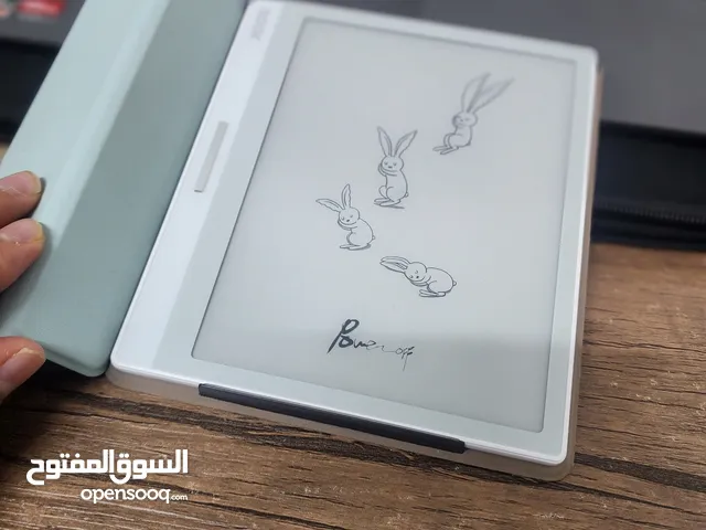 السلام عليكم  جهاز اونيكس بوكس ليف 2 onyx book leaf 2 مستعمل  مع كفر اصلي مغناطيسي