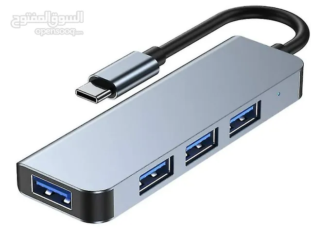 USB Hub 3.0, USB C Adapter and 4-in-1 Docking Station , USB C Hub