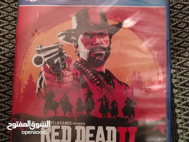 RED Dead redemption 2 دسكة شبه جديد بالخريطة بيع فقط تبديل لا