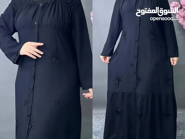 دشاديش كشمير طويله لون اسود جمله