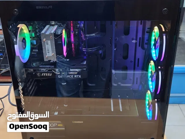 للبيع بي سي جيمنقCorei5/10Gen /16GB ram/256Ssd+1TB /3050 RTX 8 GB