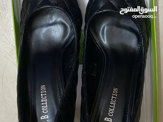 حذاء اسود حريمي كعب 10 سم صنع في الصين