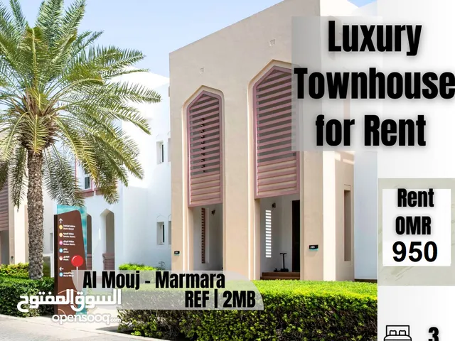 Luxury Townhouse for Rent in AL Mouj (Marmara)  REF 2MB