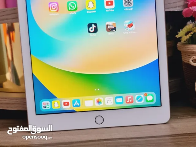 أيباد أبل الجيل الخامس الجهاز بحالة الوكالة مستحدم فتره بسيطه مافيو ولا عيب ولا خدش