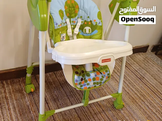 كرسي طعام امريكي وبصير هزاز الكتروني 2 ب 1
