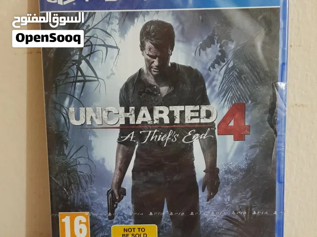 للبيع لعبة uncharted a thief's end ps4 جديدة