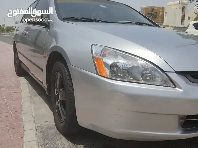 للبيع هوندا اكورد 2003 ضمان كير ماكينة هيكل جاهزة للفحص استخدام شخصي نظافة تمام ممتازة