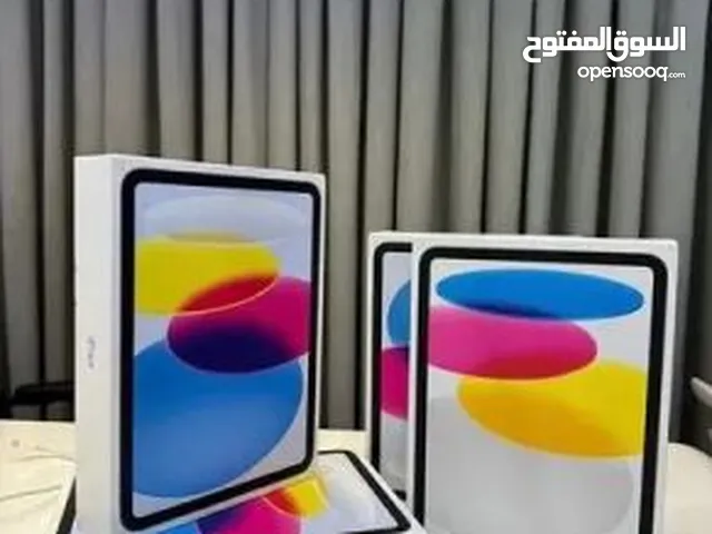 ipad 10. 256GB جديد كفالة لمدة عام من تاريخ الشراء