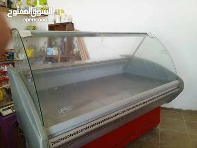 ثلاجة عرض أفقية مع فريزر