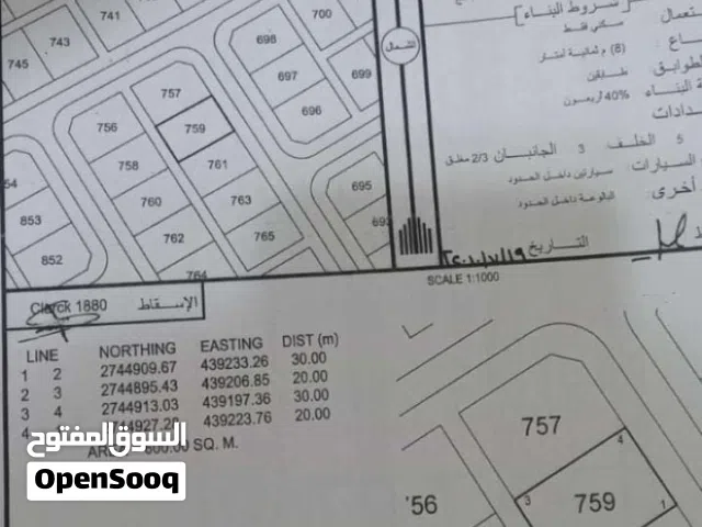 Residential Land for Sale in Al Batinah Shinas