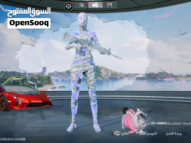 حساب ببجي للبيع