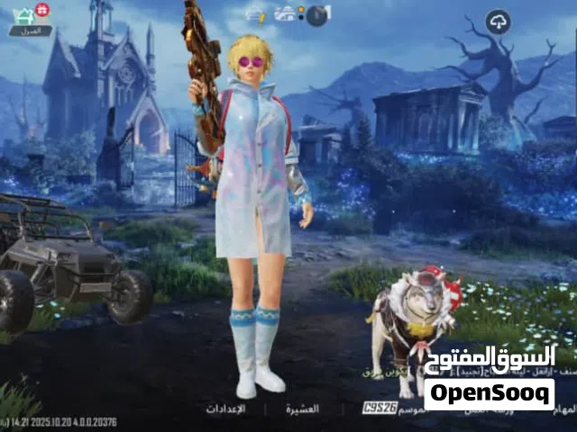 حساب ببجي للبيع