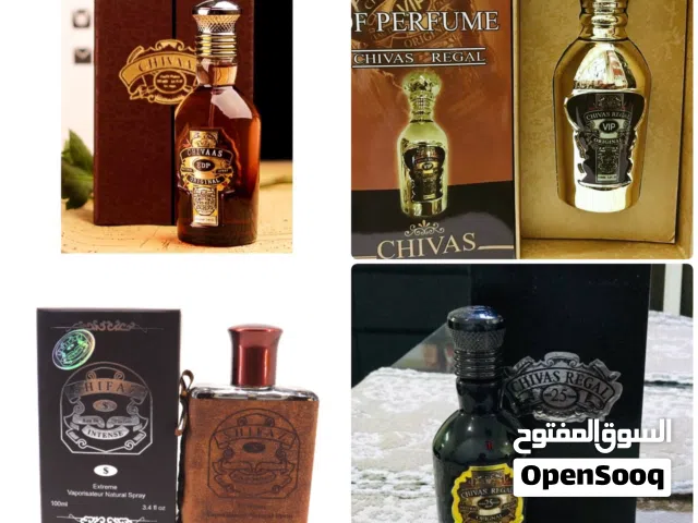 للبيع 4 عطور شيفاز اصلي