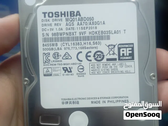 هاردسك لابتوبو بلاستشن فور4 صحته 50بالميه HDD500قيقا