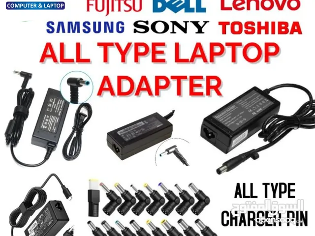 New All Type Brand Of Laptop Charger & Batteries (MacBook Charger) Available In Good Price 6-BD Only