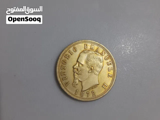 عملات ايطالية وامريكية قديمة جداااا  ( آنسر )  ايطالية 1872 امريكية 1982 امريكية 1984