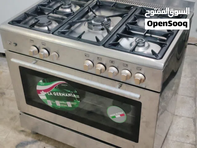 نبيع طباخ 5 شعله ايطالي بحاله ممتازه حملات ثقيله مقاس 60 في 90 ماركه تريم ايطالي معا التوصل التشغيل