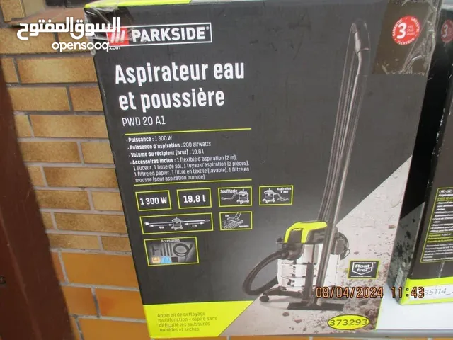 مكناسه ماركه بارك سايد جديد  19.8 لتر 1200w مكناسه ماركه بلاك دكير جديد 20 لتر 1300
