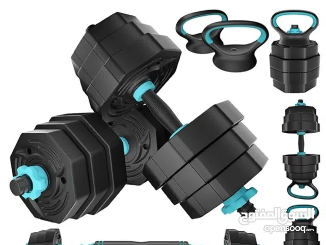 Dumbell set 20kg 6 in 1 plastic