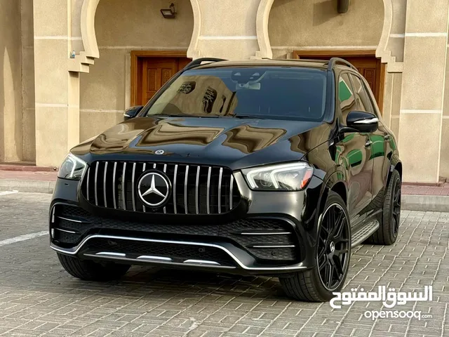 مرسيدس بنز GLE 580AMG موديل 2020 ثمان سلندر V8 توين تيربو  فيه نظام Eq Boost فل اوبشن  ماشي 70,000 ك