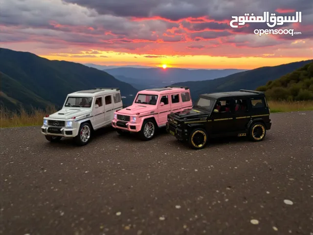 سيارة جي كلاس معدنية